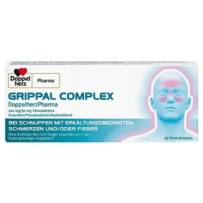 Abbildung von DoppelherzPharma GRIPPAL COMPLEX 200 mg/30 mg 20 St