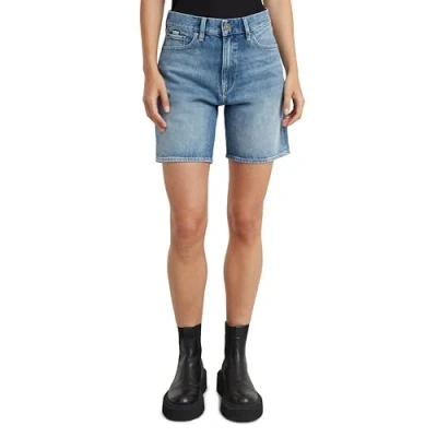 Abbildung von G Star HIGH Bermuda Clean EDGE Jeans Shorts, Damen, Größe: 26, Sun faded paradiso blue