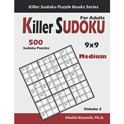 Abbildung von Killer Sudoku For Adults: 500 Medium (9x9) Puzzles : Keep Your Brain Young (Killer Puzzle Books Series, Band 2)