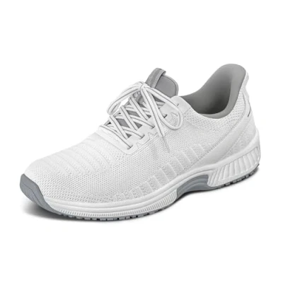 Abbildung von Orthofeet Hands Free Orthopädischer Damen Slip in Sneaker Weiß Kita, Größe 38.5