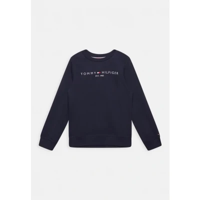 Abbildung von Tommy Hilfiger Essential Unisex Sweatshirt für Kinder, Größe: 74, Twilight navy