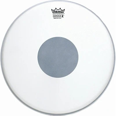 Abbildung von Remo Emperor X Beschichtetes Snaredrumfell, 33 cm, Schwarz mit Punkten 14 Inches