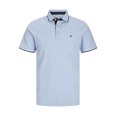 Abbildung von JACK &amp; JONES Jjepaulos Polo Ss Noos Pls Plus Size, Chambray Blue ,XXL