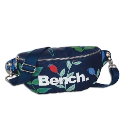 Abbildung von Bench Gürteltasche Bauchtasche Hüfttasche Waistbag Hipsack Umhängetasche 64168, Farbe:Dunkelblau/Bunt