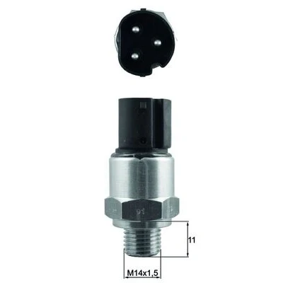 Abbildung von MAHLE ORIGINAL TSW 73 Temperaturschalter, Kühlerlüfter M14x1.5 ohne Dichtung BMW: 3 Limousine, Compact, Touring