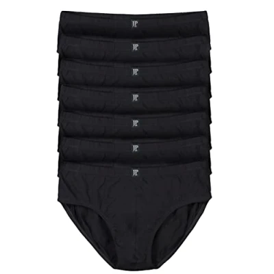 Abbildung von JP 1880 Herren Slips, 7er pack, Schwarz, XL EU