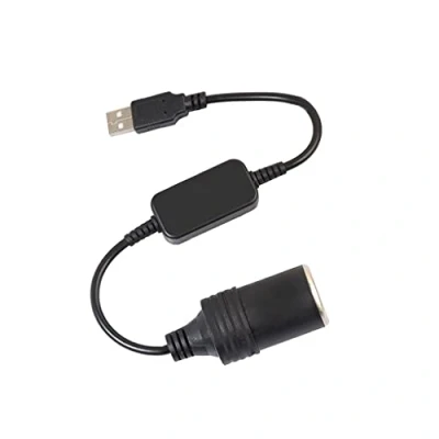 Abbildung von waremew 5 V USB A Stecker auf 12V Zigarettenanzünder (Ausgang: 8W max) Weiblich Konverter Für Auto Feuerzeuge Fahren Recorder DVR Dash Kamera GPS Etc