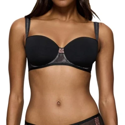 Abbildung von Triumph Palina Cosmic Heartbeat WHP Balconette Schalen BH (85E Schwarz)