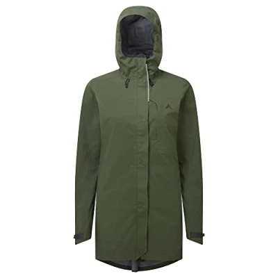 Abbildung von Altura Damen Grid Parka Wasserdichte Reflektierende Fahrradjacke Olivgrün 10