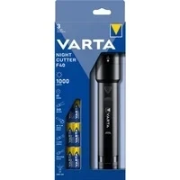 Abbildung von VARTA Taschenlampe Night Cutter F40 Premium (Set), 1000 Lumen Leuchtstärke, vier Leuchtmodi, schwarz