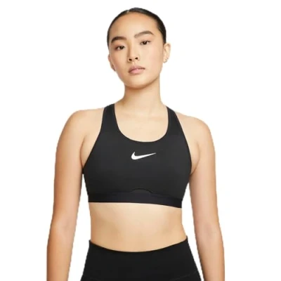Abbildung von Nike Performance Sport BH, Damen, Größe: XSxD F, Black/dark smoke grey/white
