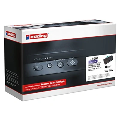 Abbildung von edding Toner EDD 6001 Schwarz Reichweite 3500 Seiten Ersetzt Lexmark E260A21E