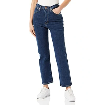 Abbildung von Wrangler Damen WILD West Jeans, Dunkelblau (Canyon Lake), 42W / 32L