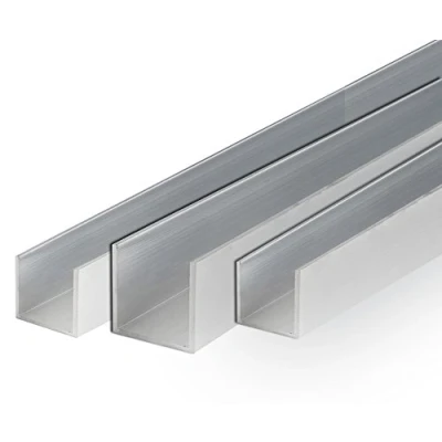 Abbildung von Aluminium U Profil Schiene Walzblankes Alu 25x25x25x3,0 mm 1500mm