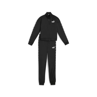 Abbildung von Puma TAPE SUIT Unisex Trainingsanzug für Kinder, Größe: 152, Black