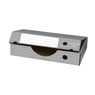 Abbildung von ELBA Archivbox Tric, 10 Stück, grau