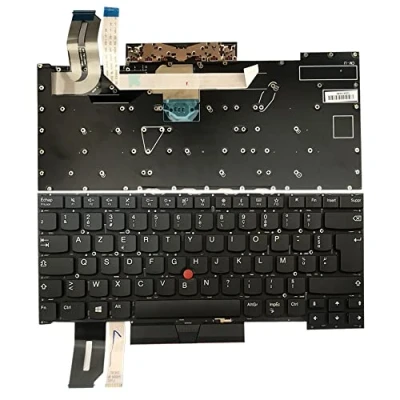 Abbildung von Gintai Azerty Teclado francés für Lenovo Thinkpad T490s 20NX 20NY, T495s 20QJ 20QK, X1 Extreme 1st Gen, 2nd P1 Gen 1, 2 02HM364 2HM364 Keyboard Backlit Laptop