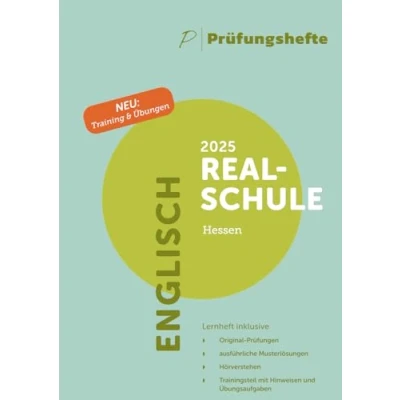 Abbildung von Prüfungsheft &amp; Training 2025 Englisch Realschule Hessen Original Prüfungen und Lösungen