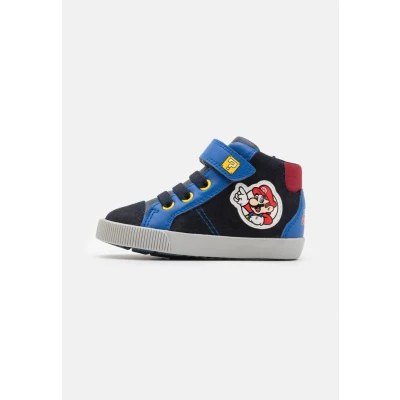 Abbildung von Geox Nintendo Kilwi BOY Sneaker high für Kinder, Größe: 23, Navy/royal Schuhe