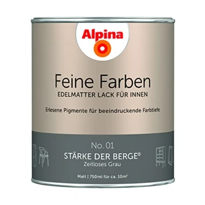 Abbildung von Alpina Lack Feine Farben 750 ml No. 01 Stärke der Berge
