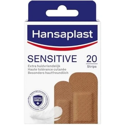 Abbildung von Hansaplast Sensitive Pflasterstrips haut 20 St