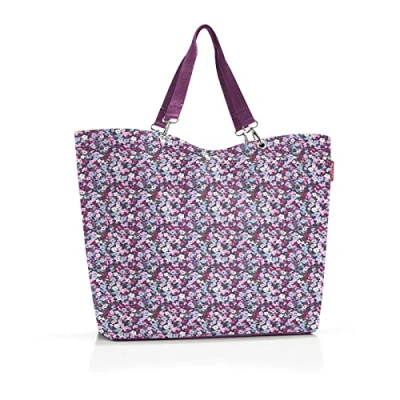 Abbildung von reisenthel shopper XL viola mauve Geräumige Shopping Bag und edle Handtasche in einem Aus wasserabweisendem Material