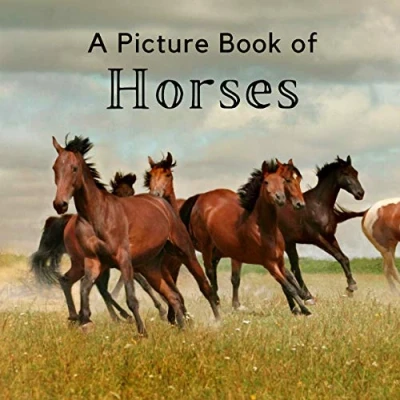 Abbildung von A Picture Book of Horses: Beautiful For Seniors With Alzheimer’s or Dementia. Great Gift Horse Lovers! (Picture Books Seniors)