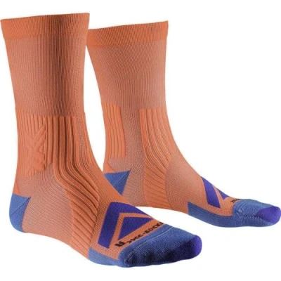 Abbildung von X Socks Bike Expert Crew Fahrradsocke Orange Unisex Grösse 45 47