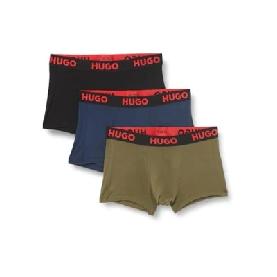 Abbildung von HUGO Underwear Trunk &quot;TRUNK TRIPLET NEBULA&quot;, (Packung, 3 St., 3er Pack), mit elastischem Logobund