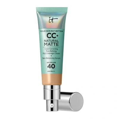 Abbildung von iT Cosmetics Your Skin But Better CC+ Natural Matte SPF 40 Medium Tan 32 ml