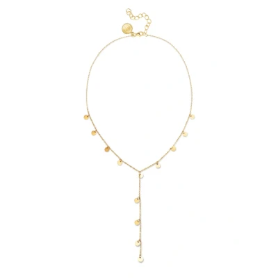 Abbildung von Singularu Y MINI MOON Halskette goldcoloured, Damen, Größe: One Size, Gold coloured