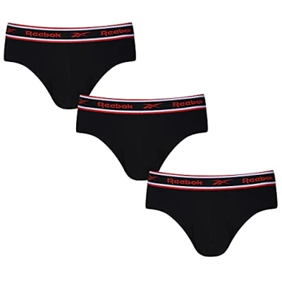 Abbildung von Reebok Chase 3 PACK Slip, Herren, Größe: Small, Black