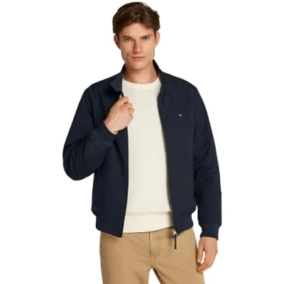 Abbildung von Tommy Hilfiger Harrington Jacket Übergangsjacke, Herren, Größe: 3XL, Desert sky