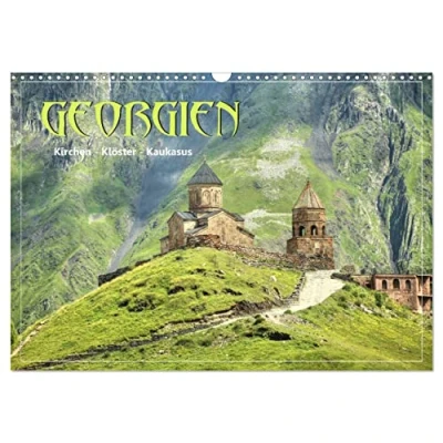 Abbildung von Georgien Kirchen Klöster Kaukasus (Wandkalender 2025 DIN A3 quer), CALVENDO Monatskalender