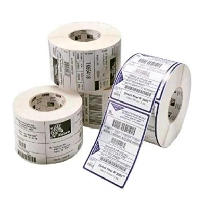 Abbildung von Zebra 880175 031D (Z Perform 1000D) (51 mm x 32 mm) 12 Rollen Schwarz bis weiß Etikett