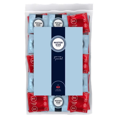 Abbildung von MISTER SIZE Kondome 100er Beutel, Nominale Breite 60mm, gefühlsecht &amp; feucht