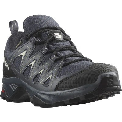 Abbildung von Salomon X Braze GTX Hikingschuh, Damen, Größe: 39 1/3, India ink/black/desert sage Schuhe