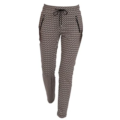 Abbildung von MAC Jeans JOG EASY Leggings Hosen, Damen, Größe: 36x29, Sand