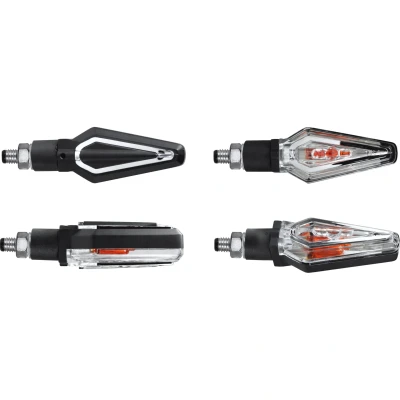 Abbildung von Chaft Alu Blinkerpaar 21 Watt M8 Sound schwarz/getönt