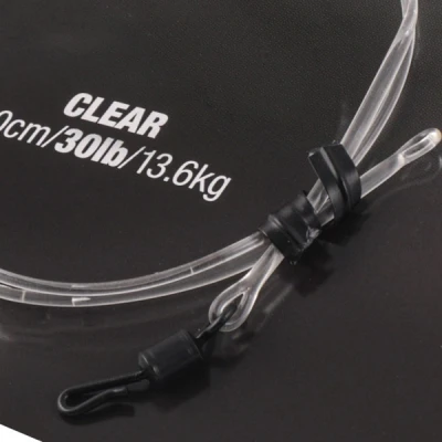 Abbildung von Korda Dark Matter Leader 50 cm QC Wirbel Clear Karpfen Vorfächer