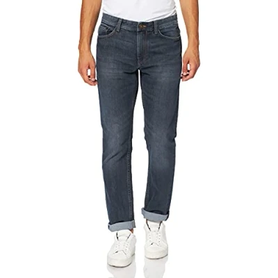 Abbildung von TOM TAILOR Herren Marvin Straight Jeans, 10281 Mid Stone Wash Denim, 30W / 34L