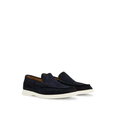 Abbildung von BOSS Sienne Slipper, Herren, Größe: 39, Dark blue one Schuhe
