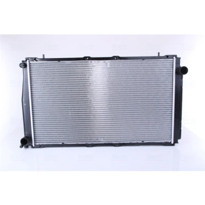 Abbildung von NISSENS 67740 Kühler, Motorkühlung Aluminium 670 388 26 Kühlrippen gelötet SUBARU: Impreza I Limousine, Coupe