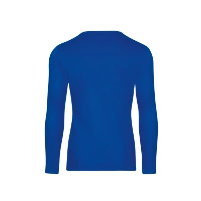 Abbildung von Trigema Mädchen Langarmshirt 202501, Blau (Royal 049), 104