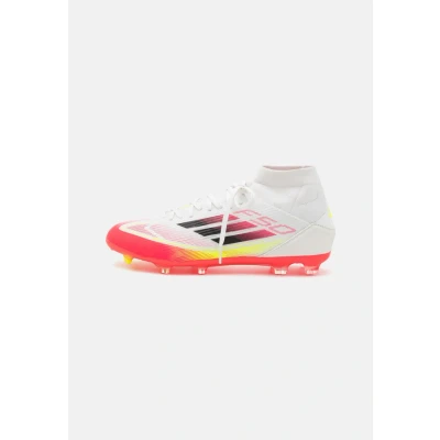 Abbildung von adidas Performance F50 League FG/MG Fußballschuh Nocken, Herren, Größe: 46 2/3, Footwear white/core black/solar yellow Schuhe