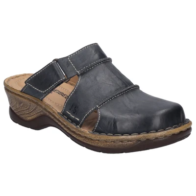 Abbildung von Josef Seibel Catalonia Clogs, Damen, Größe: 40, Dunkelblau Schuhe