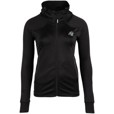 Abbildung von Gorilla Wear Halsey Trainingsjacke, Damen, Größe: XS, Black