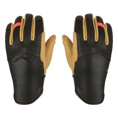 Abbildung von Salewa Female ORTLES AM W Leather Gloves Fingerglove, Black Out/2500/6080, 6/S