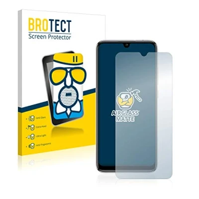 Abbildung von BROTECT Entspiegelungs Schutzglas für Xiaomi Mi A3 Schutz Folie Panzerfolie Glas Matt [Extrem Kratzfest 9H, Anti Reflex, Fingerprint]