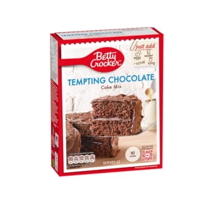 Abbildung von Betty Crocker TEMPTING CHOCOLATE Cake Mix 425g Backmischung